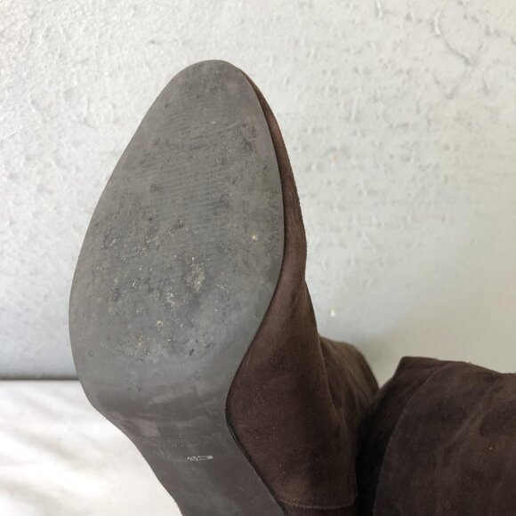 Colin Stuart Boots Womens Size 8B Suede Over Knee High Heel Shoes - Picture 15 of 16